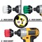 Drill Brush Power Scrubber By Useful Products 5 in W 5 in L Brush, Variety 2in-S-GRW-QC-DB - alternate 2